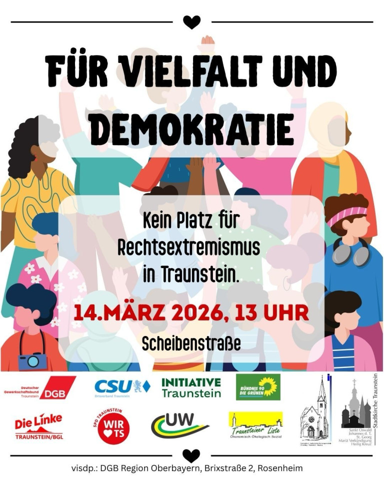 Demo "FÜR VIELFALT UND DEMOKRATIE"